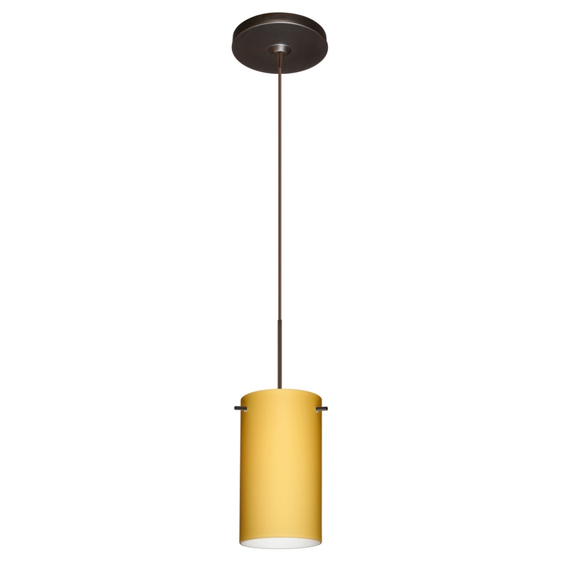 Besa 1XP-4404VM-BR Stilo One Light Pendant Bronze (Discontinued)