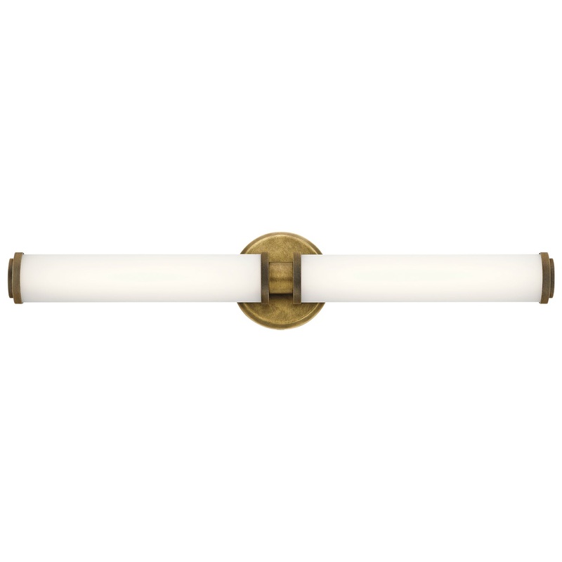 Kichler 45685NBRLED LED Linear Bath, Natural Brass