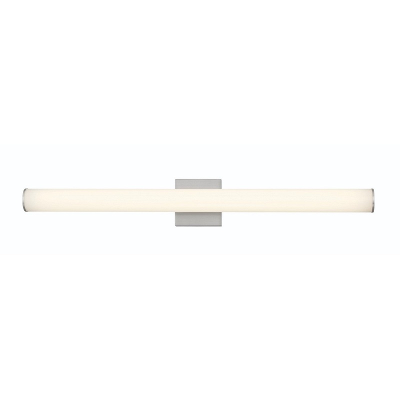LED Wall Mount from the Stepridge Collection in Nickel Finish by Eurofase