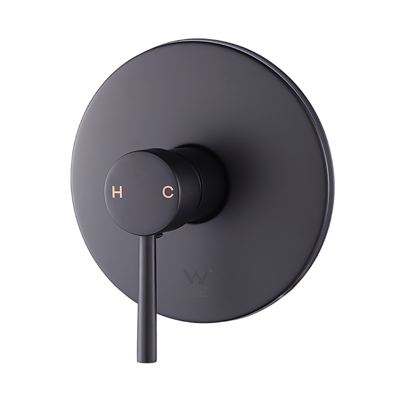 Shower Bath Mixer Tap Bathroom Electroplated Matte Black