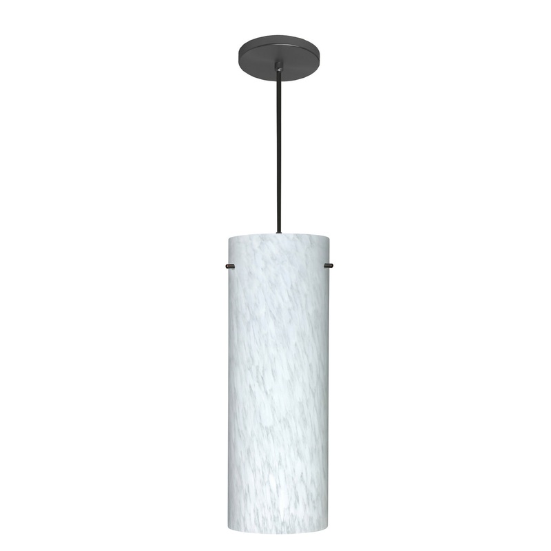 Besa 1VT-412819-LED-BK Tondo One Light Pendant Black (Discontinued)