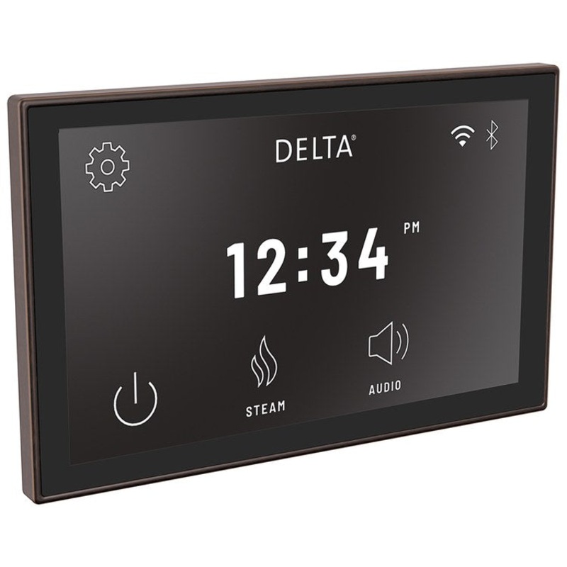 Display Interface Steamscape Venetian Bronze Temperature Range 50 DEG F to 125 DEG F for Steam Room 3-5/8 Inch