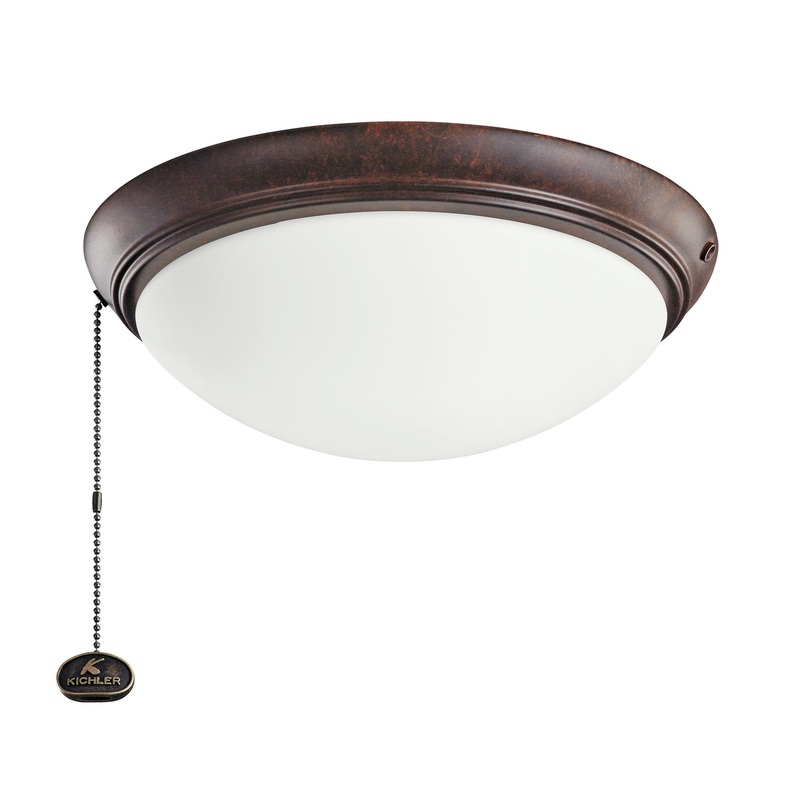 LED Fan Light Kit from the Accessory Collection in Tannery Bronze Finish by Kichler