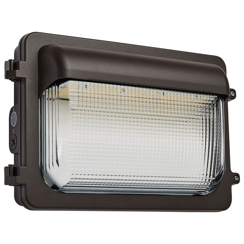 LED Wall Pack in Bronze Finish by Nuvo Lighting