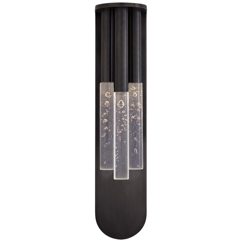 LED Wall Sconce from the Rousseau Collection in Bronze Finish by Visual Comfort Signature