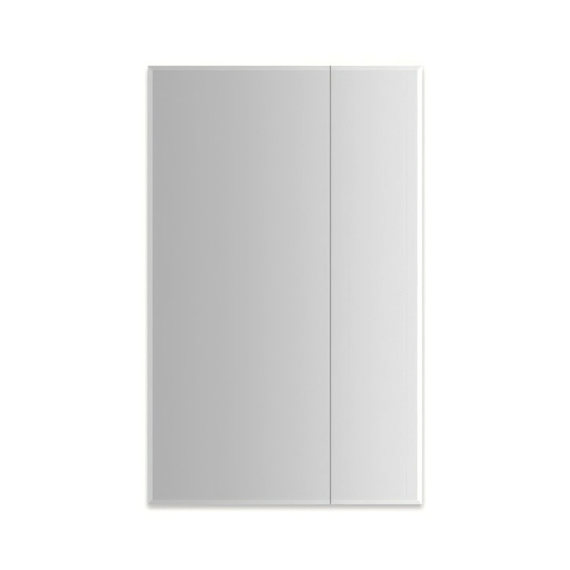Medicine Cabinet M Series Reserve 30 x 48 x 4 Inch 2 Doors Mirrored Beveled Edge/Non-Electric