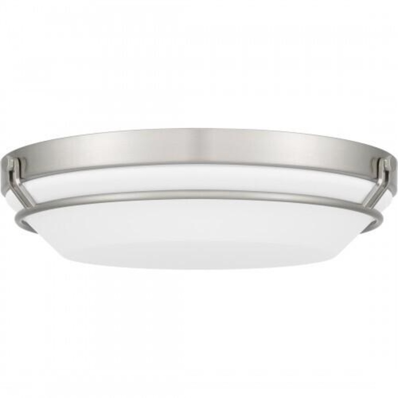 Quoizel DNB1616BN Dunbar Flush mount led light brushed nickel Flush Mount