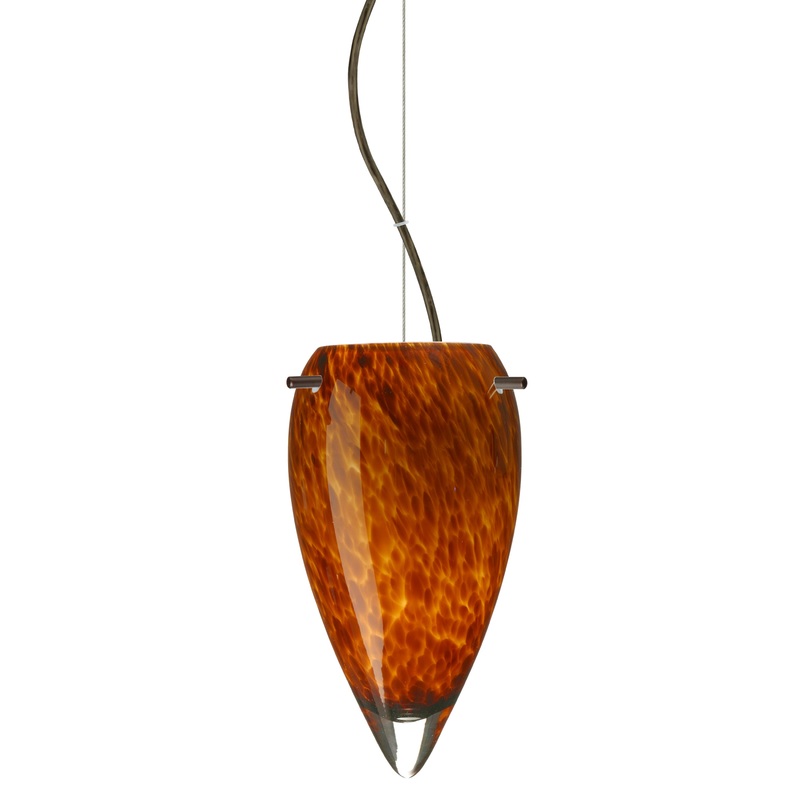 Besa 1KX-412518-BR Juli One Light Pendant Bronze (Discontinued)