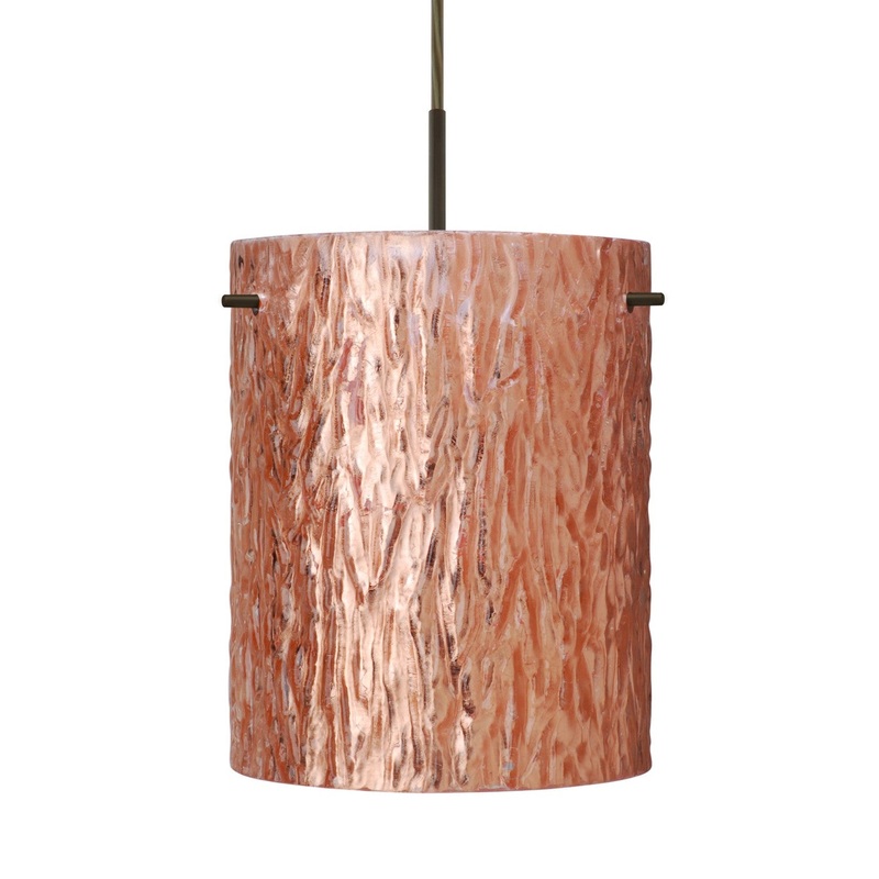 Besa J-4006CS-LED-BR Besa Tamburo 8 Pendant LED Pendant Bronze