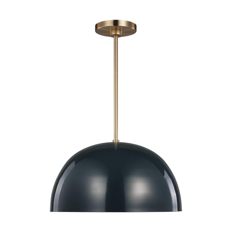 Ivan One Light Pendant Dutch Blue