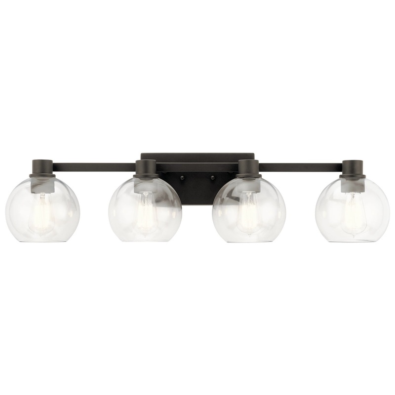 Kichler 45895OZ Four Light Bath, Olde Bronze
