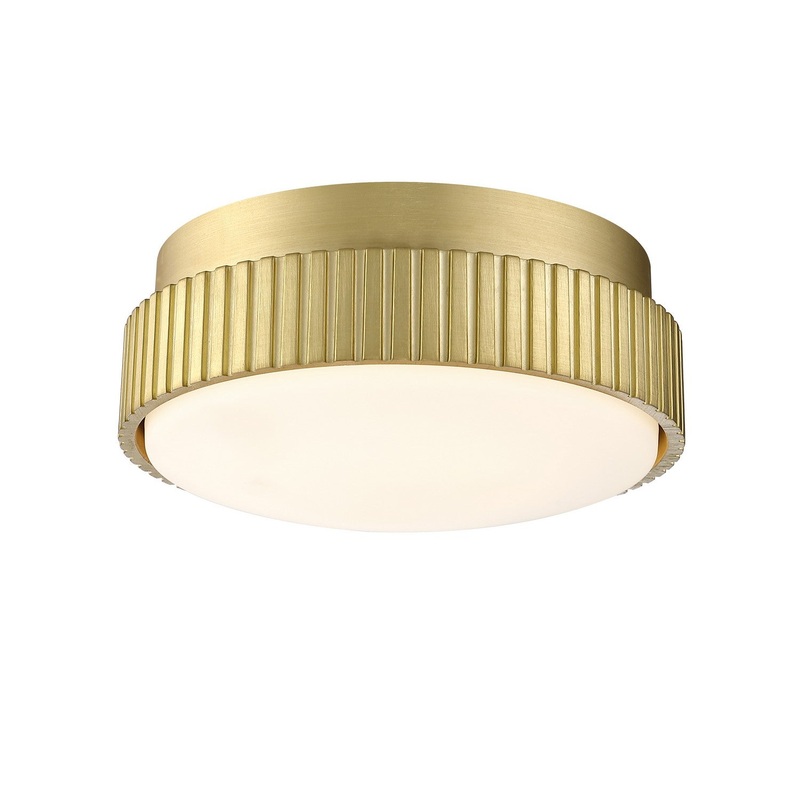 LED Light Kit from the Kute 60 Collection in Brushed Satin Brass Finish by Fanimation
