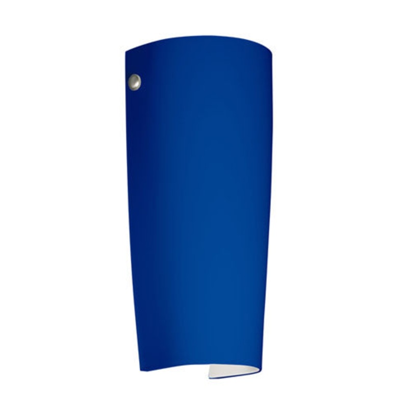 One Light Wall Sconce from the Tomas Collection in Satin Nickel Finish by Besa