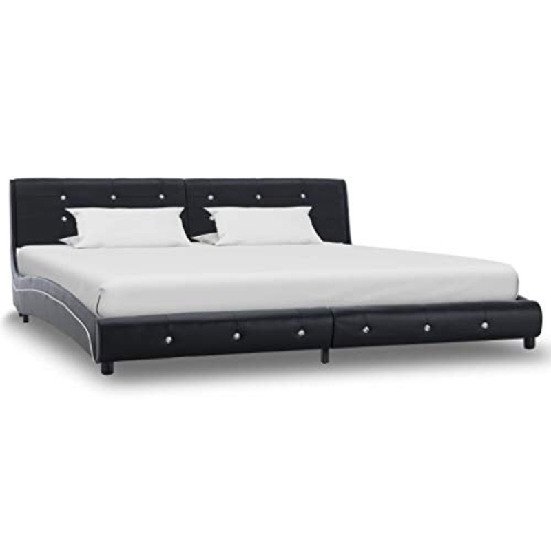 SKM Giroletto Nero in Similpelle 180×200 cm (35kg)