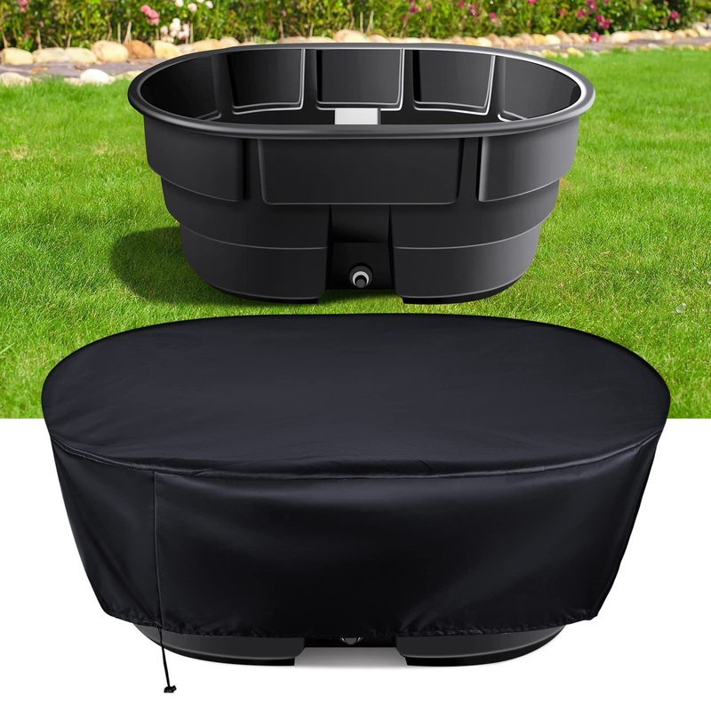 50 Gallons(52’Lx31’Wx12’H) Outdoor Gallon Cover Sun Shade for Patio, Pool, and Water Tanks