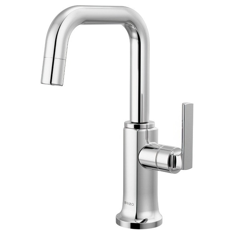 Beverage Faucet Kintsu Square 1 Lever Lumicoat Polished Chrome