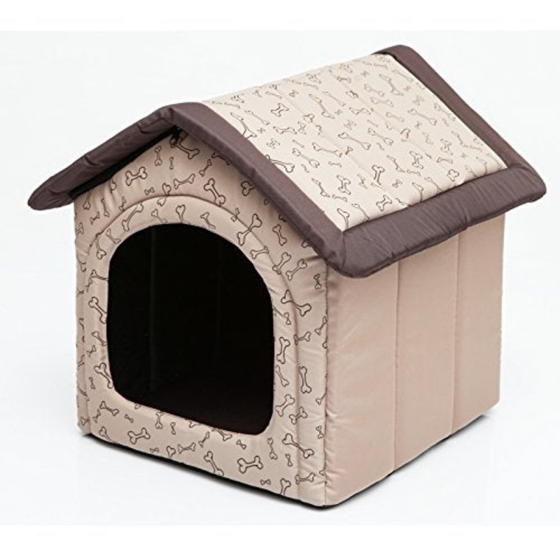 HobbyDog Budbko17 Gatti, Cuccia per Cani, S-XL (R4 (60 x 55 cm), Beige, Small