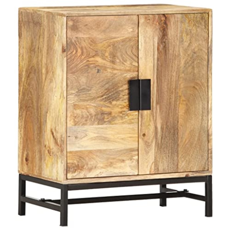 vidaXL Credenza 60x35x75 cm in Legno Massello di Mango