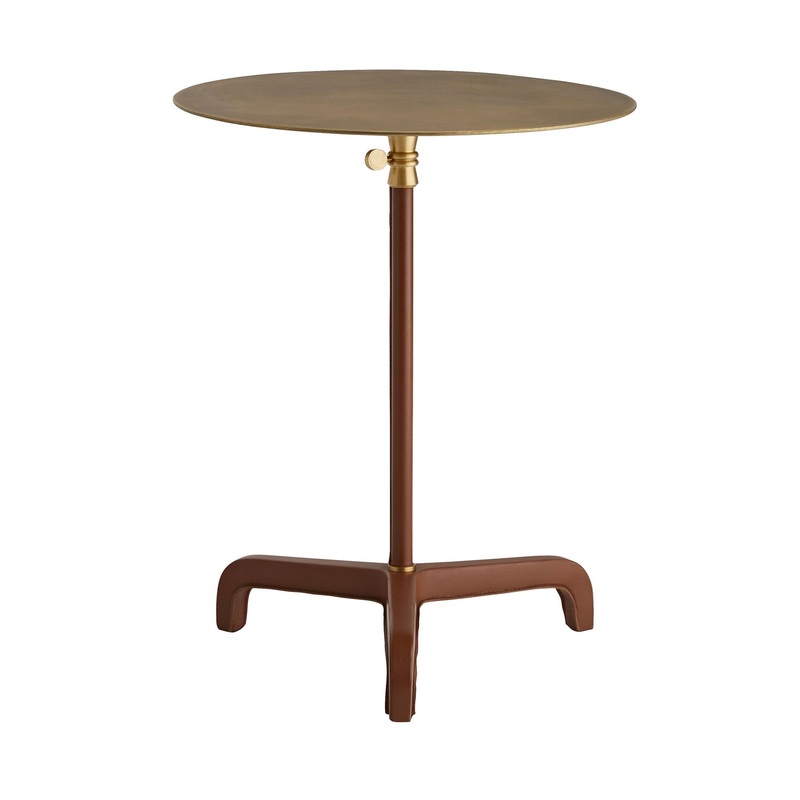 Arteriors DC2016 Addison Accent Table Cognac