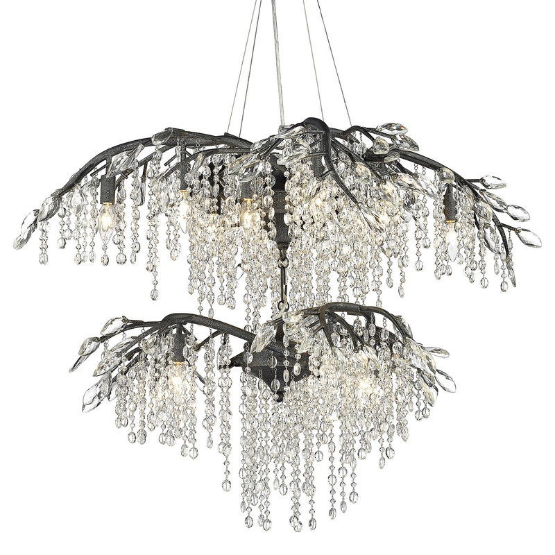 Autumn Twilight 2 Tier – 18 Light Chandelier
