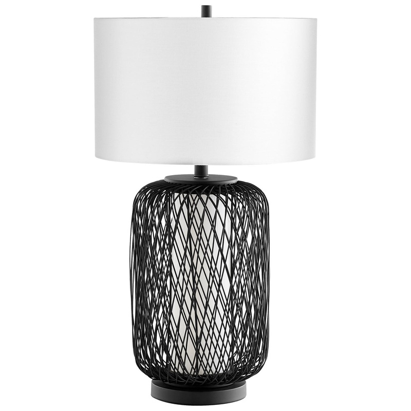 Cyan 10550-1 LED Table Lamp Pewter