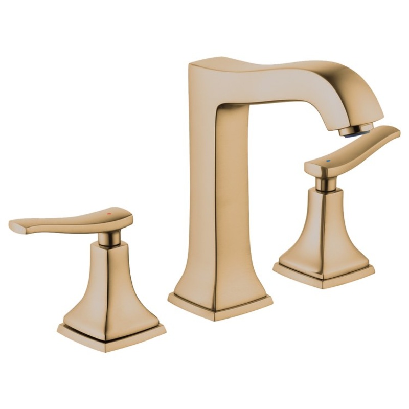 Metropol Classic 160 Two Handle Widespread Bathroom Faucet with Pop-Up Drain
