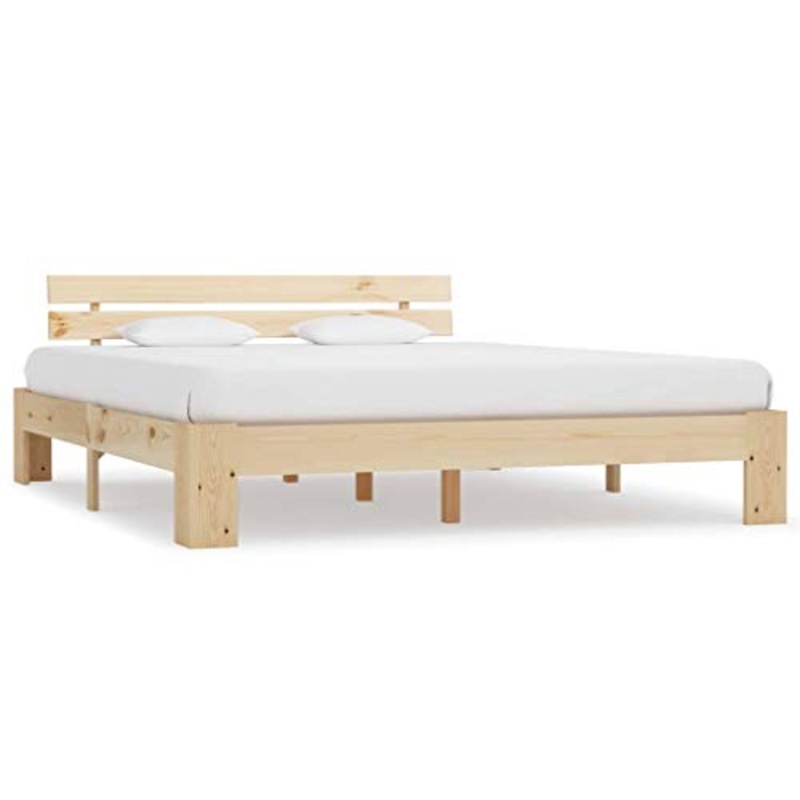 SKM Giroletto in Legno Massello di Pino 160×200 cm (27.8kg)