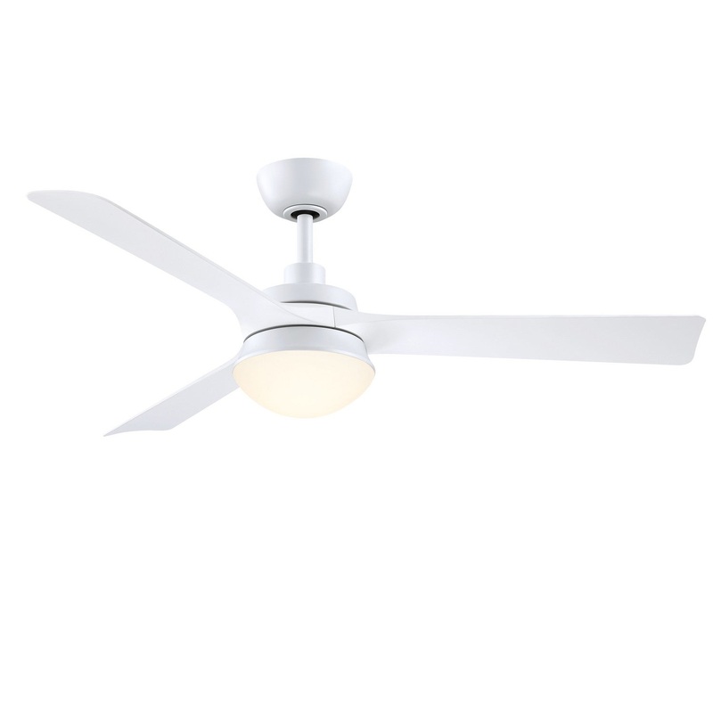 52″Ceiling Fan from the Barlow Collection in Matte White Finish by Fanimation