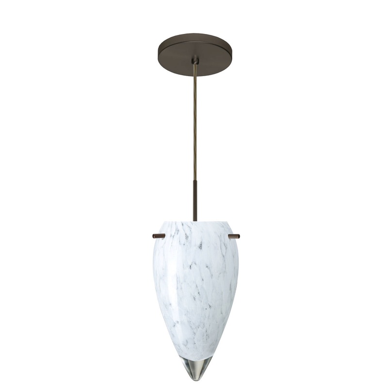 Besa 1JT-412519-BR Juli One Light Pendant Bronze (Discontinued)