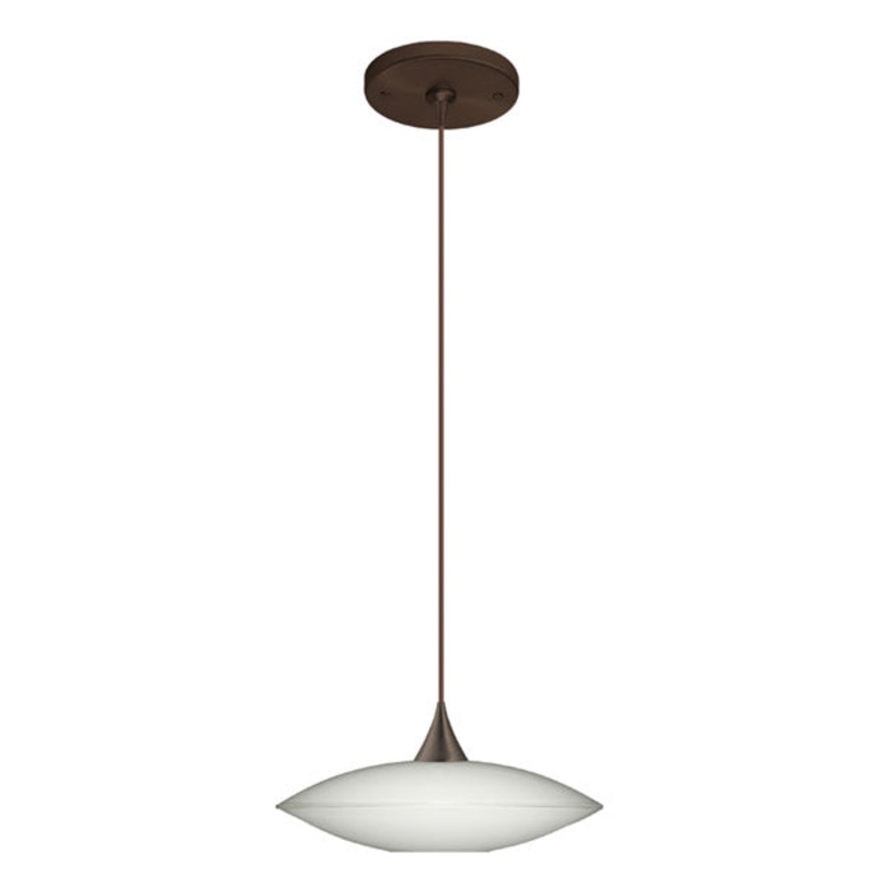 Besa 1XP-629406-BR Spazio One Light Pendant Bronze (Discontinued)