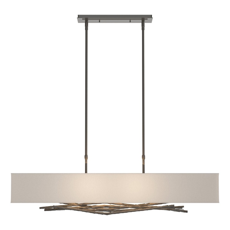 Brindille Pendant Dark Smoke Flax Shade (SE)
