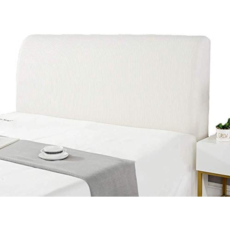 Cover Testata Letto Copri+Testata+Letto Copertura Testiera Letto, Fodera Elastica Vello Protezione Testata Matrimoniale Cover Cuscino Lavabile per Decorazione Camera (Color : A, Size : 140-160cm)