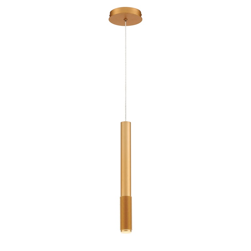 LED Pendant from the Davenport Collection in Gold Finish by Eurofase