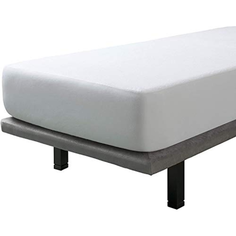 Savel – Coprimaterasso in Spugna di Cotone 100% | Impermeabile | Antiallergico | Una Piazza e Mezza 120×190 cm