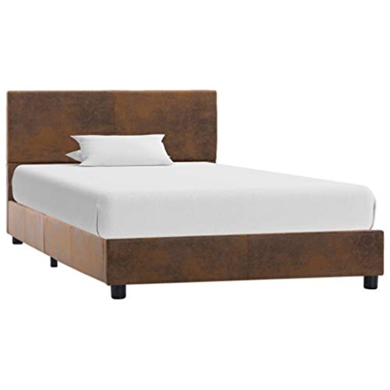 SKM Giroletto Marrone in Similpelle Scamosciata 90×200 cm (19.05kg)
