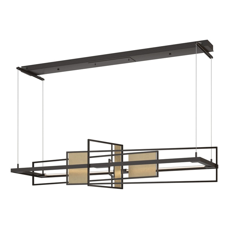 Summer LED Pendant Oil Rubbed Bronze Soft Gold
