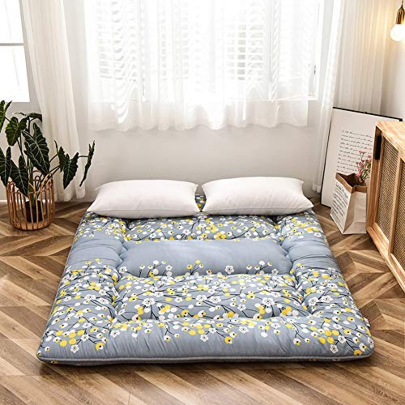 Z&HA Giapponese Piano Materasso futon, Tatami Tappetino Portatile materassino da Campeggio Bambini Sleeping Pad Pieghevole Roll Up Piano Lounger Divano Letto,c,135 * 200cm