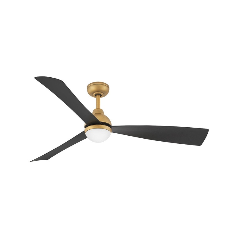56″ Ceiling Fan from the Una Collection in Heritage Brass Finish by Hinkley