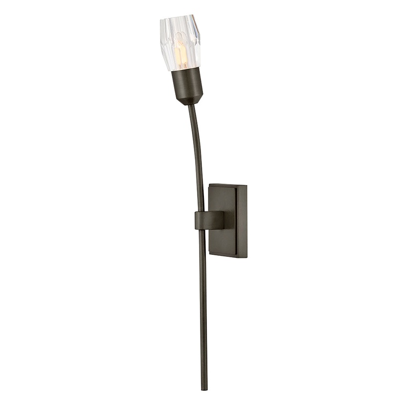 Atera Large Single Light Sconce Black Oxide