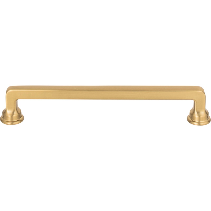 Atlas Homewares Oskar Pull 6 5/16 Inch (c-c) Warm Brass