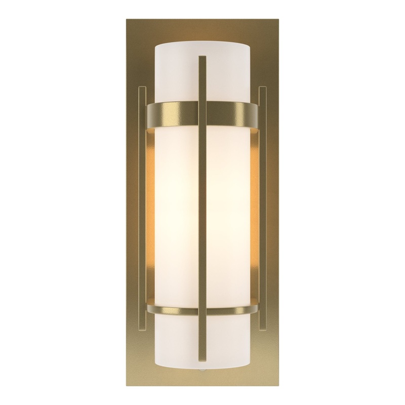 Banded with Bar Sconce Modern Brass