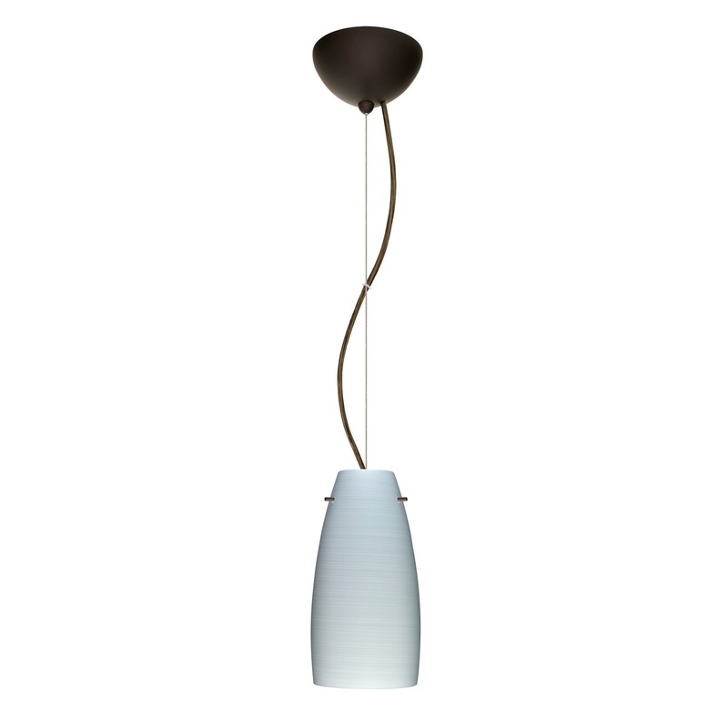 Besa 1KX-1512KR-LED-BR Tao One Light Pendant Bronze