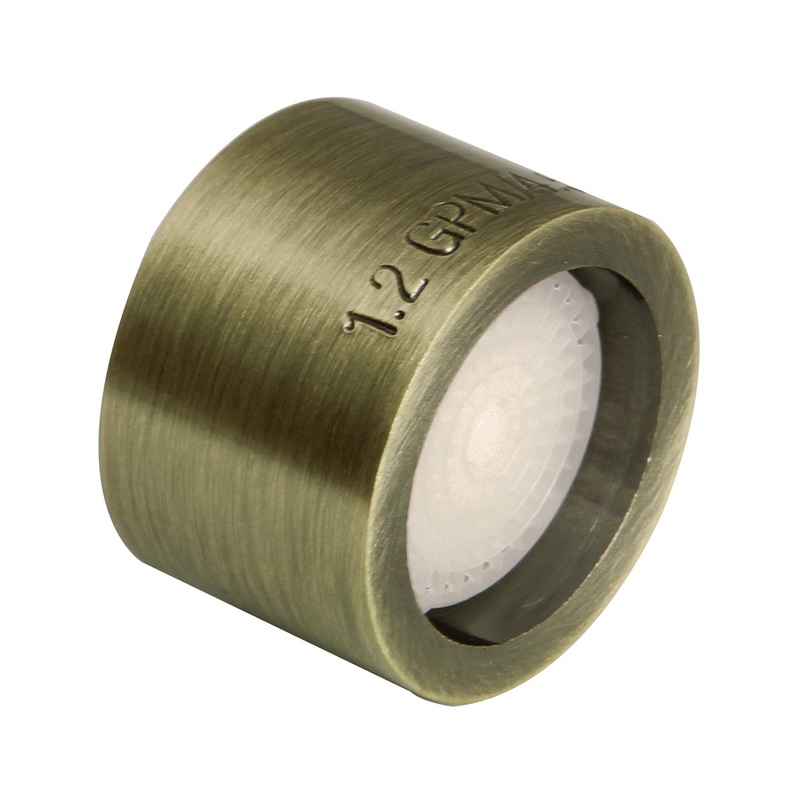 Cal Green Z12KSSA8123 Cal Green 1.2 GPM Female Aerator, Antique Brass