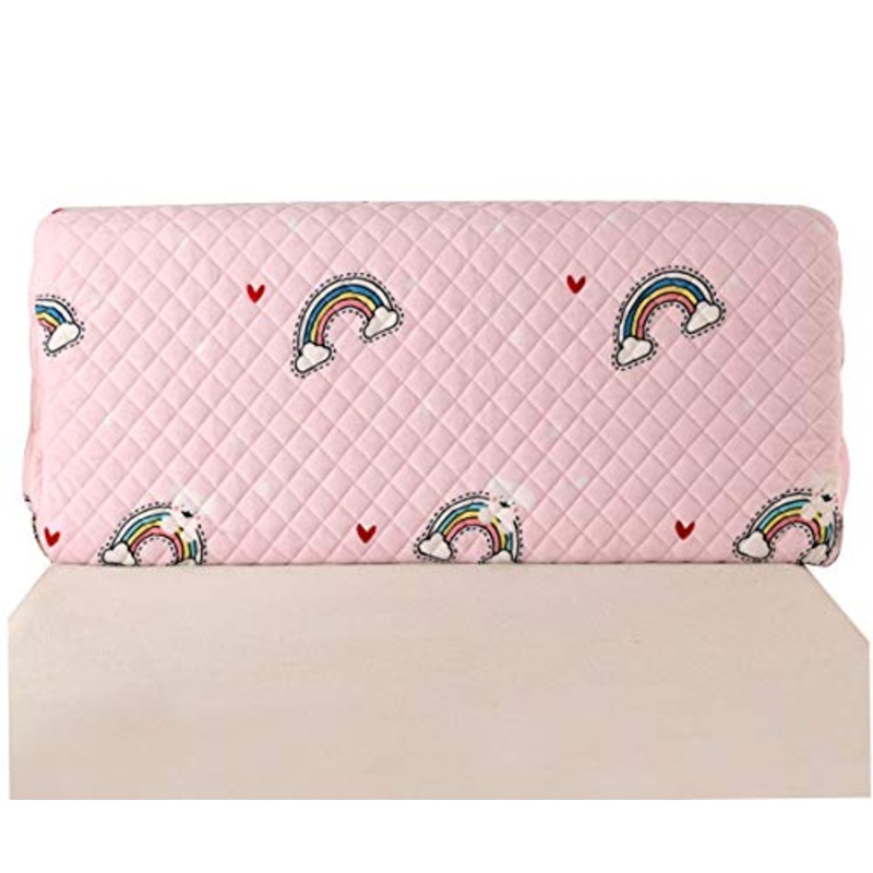 HDGZ Imbottita Elastica Copri Testata Letto Copertura Testata Letto Matrimoniale/Singolo Fodera Elastica Protezione, Protezione Elastica Lavabile (Color : L, Size : 220 * 60cm)