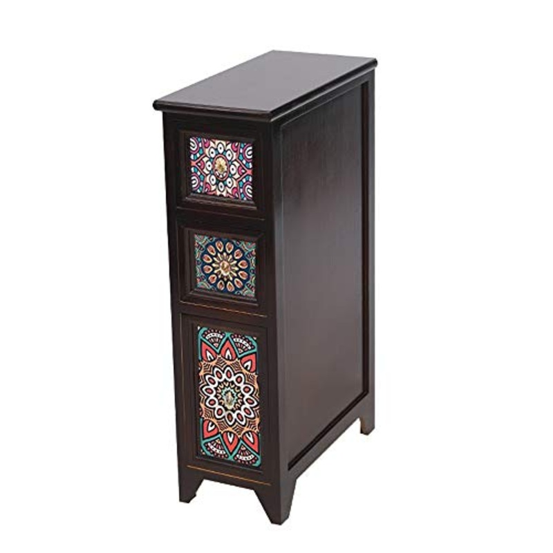 Armadio a cassetti Camera da letto Armadietto Arma Multicolor legno solido Stretta Governo di immagazzinaggio Bagno Cucina Gabinetto Governo di immagazzinaggio dipinta Moda Mobili da armadio