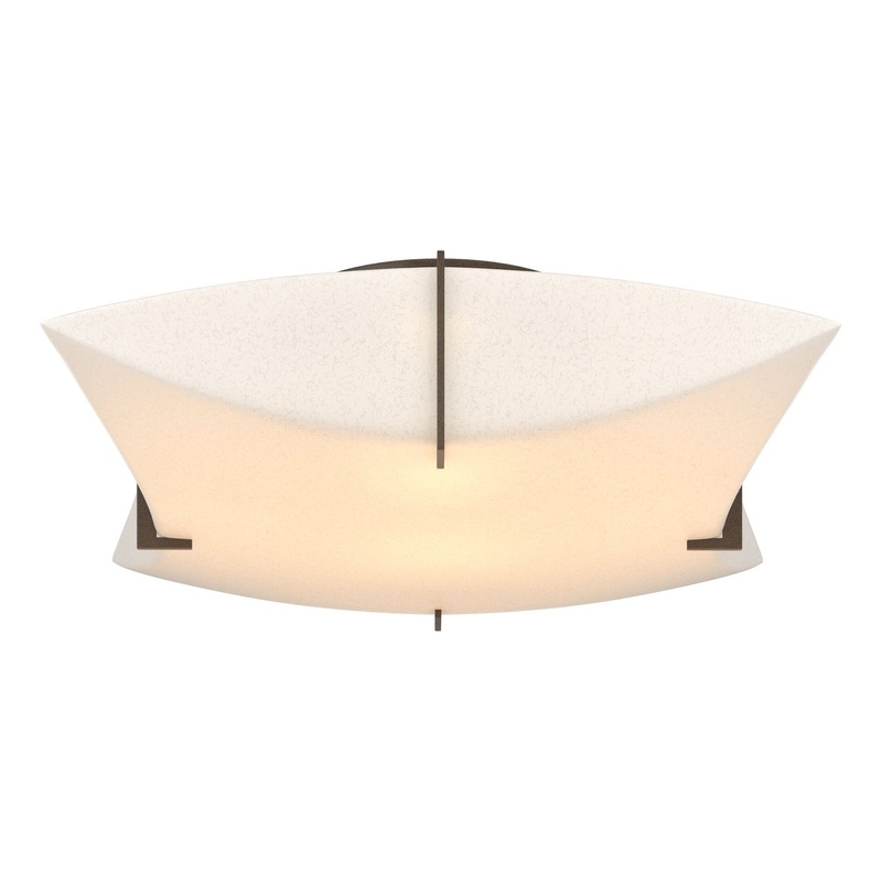 Bento Semi-Flush Mount Bronze