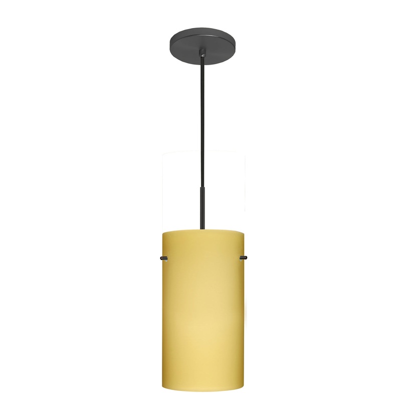 Besa 1VT-4120VM-LED-BK Tondo One Light Pendant Black (Discontinued)