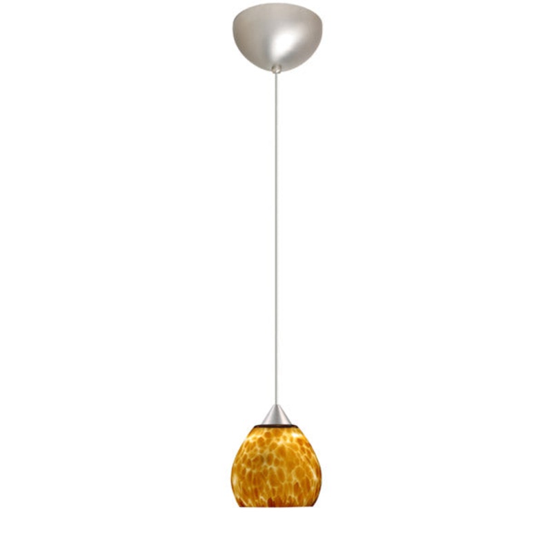 Besa 1XC-560518-SN Tay Tay One Light Pendant Satin Nickel (Discontinued)
