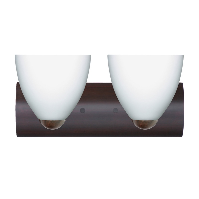 Besa 2WZ-757207-LED-BR Sasha Two Light Wall Sconce Bronze (Discontinued)