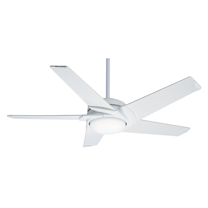 Casablanca 59165 Stealth 54″ Ceiling Fan Snow White